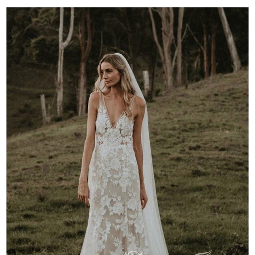 Boho Mermaid Wedding Dress